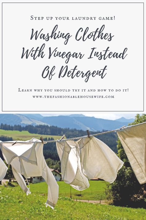 Washing Clothes With Vinegar, Handwashing Clothes, Cleaning Tricks, Wash Clothes, Natural Cleaning, Cleaning Closet, Household Cleaning Tips, Cleaning Recipes, Organizing Tips