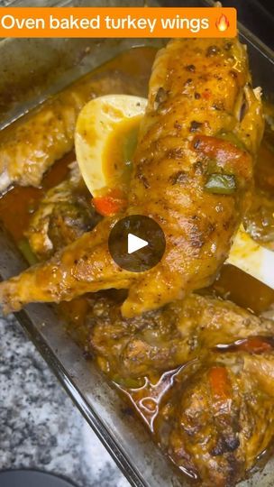 Facebook Turkey Wings Recipe Soul Food, Turkey Wing Recipes Baked, Sunday Family Dinner Ideas, Oven Baked Turkey, Smoked Turkey Wings, Baked Turkey Wings, Pepper Seasoning, Turkey Wings, Lemon Pepper Seasoning