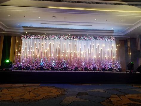 Photo From Vikas and Vinita - By Urban Events Small Stage Design Event, Sangeet Decoration Stage, Sangeet Backdrop, Sangeet Setup Stage Decorations, Sangeet Stage Decor Indoor, Sangeet Stage Decor Backdrops, Sangeeth Backdrop Stage Decorations Indoor, Sangeet Led Backdrop, Sangeet Stage Decor With Led Screen