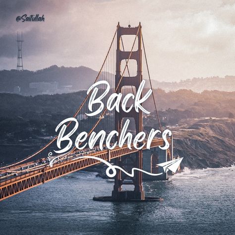 Backbenchers Logo, Architectural House Plans, Whatsapp Dp, Cute Anime Guys, Golden Gate Bridge, Golden Gate, Anime Guys, House Plans, How To Plan