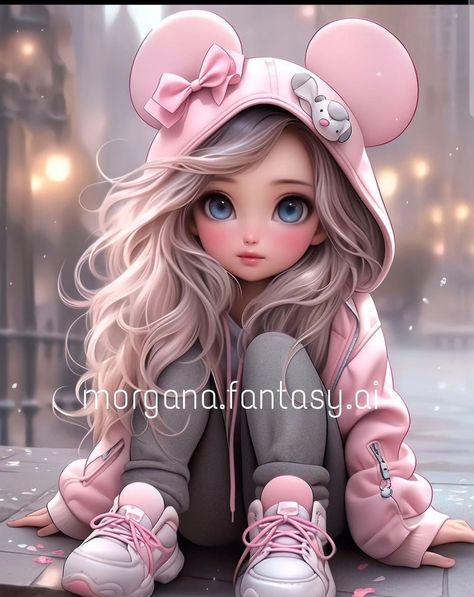 Foto Disney, Pink Wallpaper Girly, Cute Mobile Wallpapers, Images Kawaii, Cute Cartoon Pictures, Girly Art Illustrations, Cute Cartoon Drawings, Fete Anime, Girly Pictures