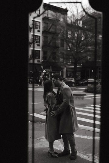 Downtown Chicago Couple Photoshoot, Rainy City Engagement Photos, City Fall Engagement Photos, Alexandria Engagement Photos, West Village Couple Photoshoot, Editorial City Engagement Shoot, Vintage City Engagement Photos, Engagement Photos Street, London Engagement Shoot