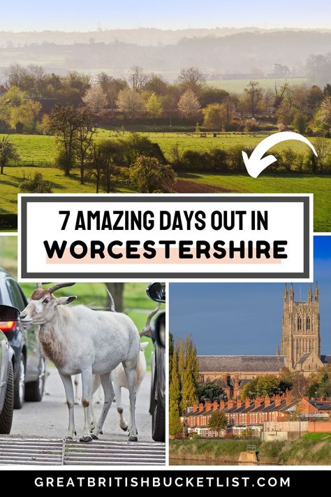 With some of England’s finest countryside, adventure activities and great local cuisine, there are plenty of amazing days out in Worcestershire. Find out about visiting Worcester Cathedral - one of England's finest cathedrals. Looking for beautiful countryside? How about a trip to the Malvern Hills? Or for history, head for a day out at one of the local castles or museums. #Worcestershire #MalvernHills #Worcester #England #TravelInspiration #GreatBritain Worcester Cathedral, Worcester England, Malvern Hills, England Travel Guide, Cotswold Villages, Europe Photography, Beautiful Countryside, United Kingdom Travel, Visiting England