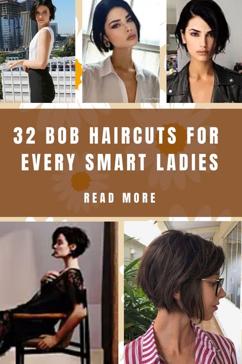 For fine hair, a bob cut is a suitable and low-maintenance option. A collarbone, chin-length, or cropped hairstyle is also suitable for… Brunette Chin Length Bob, Cropped Bob Haircut, Jaw Length Bob For Fine Hair, Low Maintenance Bob Haircut, Chin Length Haircuts For Fine Hair, Low Maintenance Short Haircut For Women, Chin Length Layered Bob, Low Maintenance Short Haircut, Chin Length Cuts