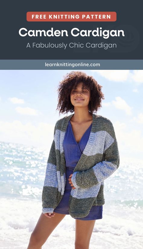 All Free Knitting, Learn Knitting, Knitting Space, Stranded Knitting Patterns, Colorwork Knitting Patterns, Cardigan Sweater Pattern, Summer Knitting Patterns, Easy Knitting Patterns Free, Knitting Patterns Free Beginner