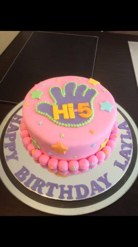 Hi Five cake Hi Five Cake Ideas, High Five Cake Ideas, High Five Birthday Cake, High 5 Birthday Cake, Hi 5 Birthday Cake, High Five Birthday Party Cake, Hi Five Birthday Cake, 5 Year Birthday Cake, Hi 5 Birthday Party Ideas