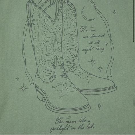 Taylor Swift Debut Merch, Debut Taylor, Taylor Swift Debut, Taylor Swift Merch, Red Taylor, Taylor Swift Album, Taylor Swift Songs, Star Design, Cowboy Boot