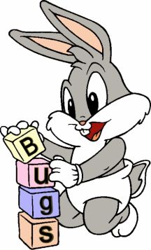 Bugs bunny graphics Baby Bugs Bunny, Baby Cartoon Characters, Looney Tunes Wallpaper, Baby Disney Characters, Baby Bug, Baby Looney Tunes, Looney Tunes Characters, Old Cartoons, Baby Cartoon