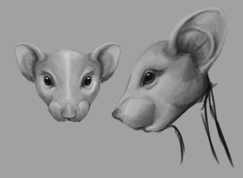 Rat Side View, Rat Head Drawing, Ganpati Making, Rat Face, Hooded Rat, Rat Character, Rat Head, House Design Drawing, Dawn Treader