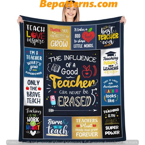 Retirement Gifts For Men, Throw Blanket Gift, Best Teacher Gifts, Teachers Day Gifts, Teacher Inspiration, Pen Accessories, End Of School Year, Bed Throw Blanket, Teacher Christmas