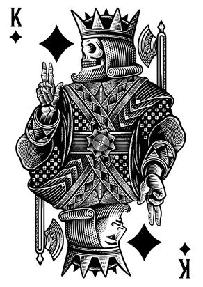 King Card Tattoo, Card Tattoos, Joker Card Tattoo, 3d Print Shop, Pilot Tattoo, Playing Card Tattoos, Poker King, Card Tattoo Designs, King Card