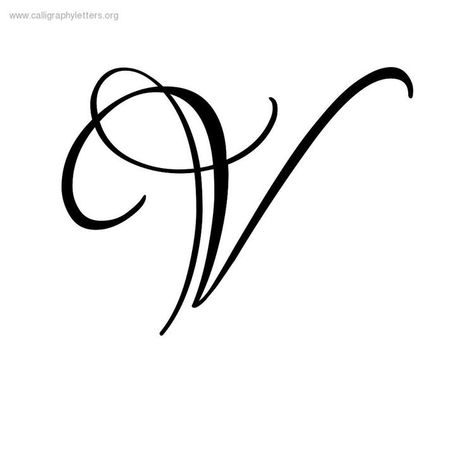 V Letter Tattoo, V Tattoo, Omerta Tattoo, Fancy Letters, Tattoo Font, Lettering Styles, Sleeve Tattoos For Women, Calligraphy Letters, Letter V