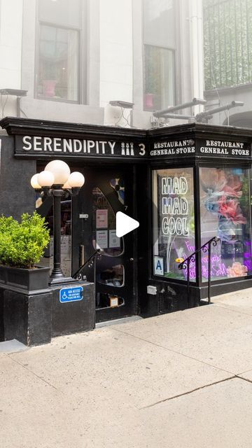 serendipity3nyc on July 8, 2024: "Serendipity 3 is turning seventy this year! 🥳 Step into our wonderful world of charming interiors and world-famous dishes. Your sweet serendipity moment awaits! ⁠ ⁠ 📍 Link in bio to book a reservation.⁠ ⁠ NYC Restaurant #Serendipity3 #NYCLife #NYCfood #NYCfoodie #NYCrestaurants #NYCeats #NYCdining #Dessert #newyorkcity #nycfood". Serendipity3, New York City, Restaurant, upper east side, frozen hot chocolate Serendipity Nyc, Serendipity New York City, Serendipity Cafe New York, Rubys Cafe Nyc, Eating In New York City, Serendipity Restaurant Nyc, Serendipity 3, New York Restaurants With A View, Famous Dishes