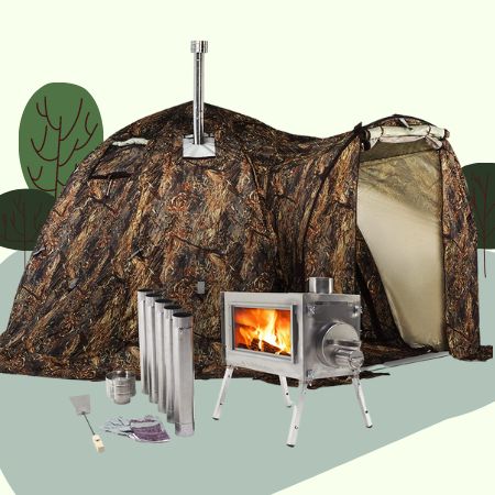 Outfitter Tent, Winter Camping Gear, Tent With Stove, Canvas Wall Tent, Hot Tent, Yurt Tent, Four Season Tent, Canvas Bell Tent, 4 Season Tent