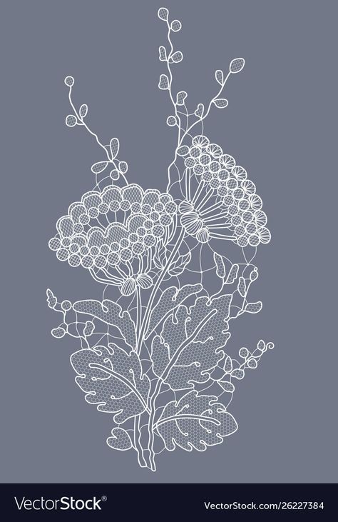 Lace Motifs Design, Floral Motifs Pattern, Lace Illustration, Lace Drawing, Hd Flowers, Lace Motifs, Lace Inspiration, Textile Tapestry, Lace Background