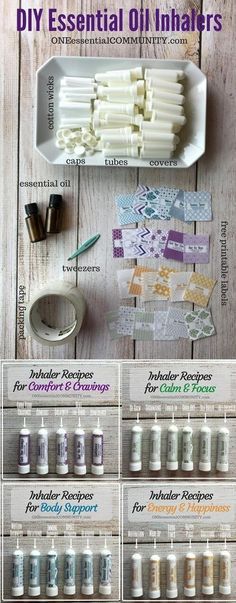 Recipes For Allergies, Essential Oil Inhaler, Essential Oil Remedy, Making Essential Oils, Yl Oils, Diy Essentials, Oil Remedies, Yl Essential Oils, Young Living Oils