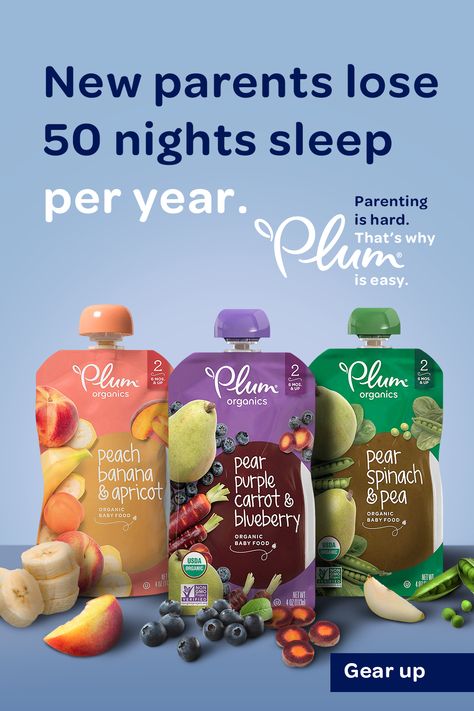 Plum Organics may not have the secret to getting a baby to sleep, but we do know how to feed their tummies with goodness. Tap the Pin to see how we make life easier for new parents. Pea Baby Food, Packed Food, Food Ad, Organic Blueberries, Food Meals, Health Living, Organic Baby Food, Kid Food, Chicken Pot Pie