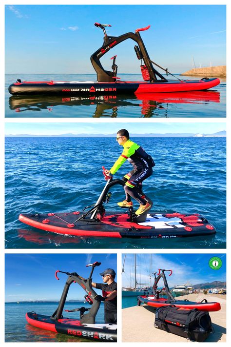 Surf Fitness, Surf Bike, Water Bike, Sea Sports, Kayak Accessories, Cool New Gadgets, Water Sport, Beach Lifestyle, Canoe And Kayak