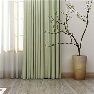 Solid Light Green Curtain Modern Silk Imitation Curtain Living Room Bedroom Blackout Fabric(One Panel) Sage Green Bedroom Curtain Ideas, Green Aesthetic Curtain, Light Green Curtains Living Room, Sage Green Curtains Bedroom, Light Green Curtains, Green Curtains Living Room, Green Curtains Bedroom, Sage Green Curtains, Green Walls Living Room