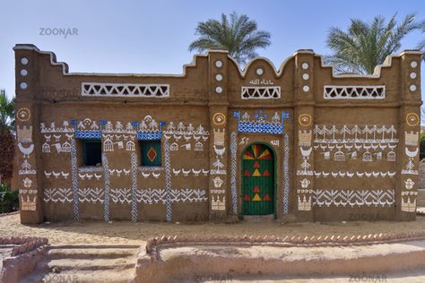 African Hut, Minecraft Village, Village Ideas, African American Artwork, Egypt Culture, African House, Mud House, Visit Egypt, Cob House