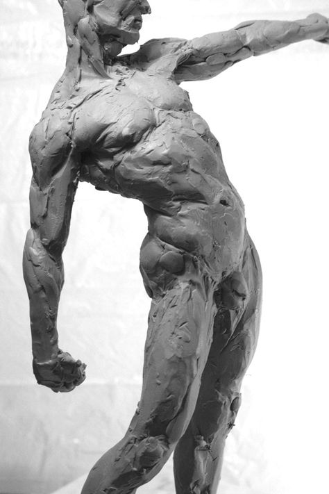 ArtStation - Figure sculpture, David Dame Samson And The Lion, Sculpture David, Opm Manga, Brookgreen Gardens, Life Drawing Pose, Figure Sculpting, Figure Studies, Traditional Sculptures, Anatomy Sculpture