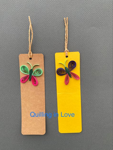 Bookmarks Handmade, Paper Art, In Love, Art