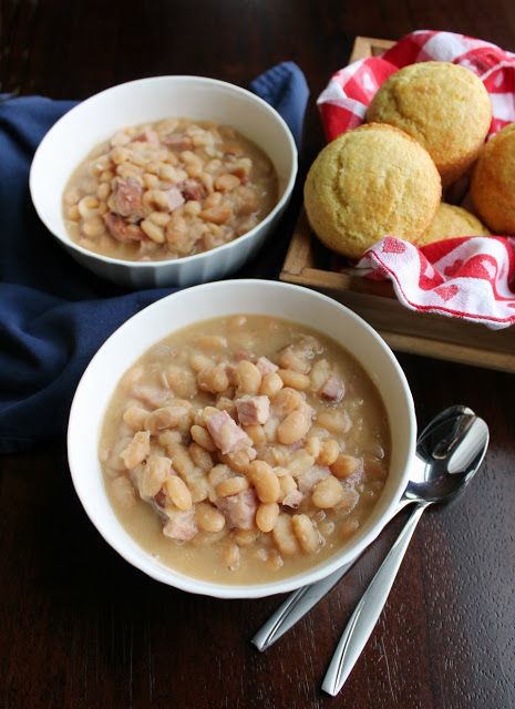 Ham and Beans in the Instant Pot Recipe For Great Northern Beans, Lima Beans And Ham, Leftover Ham Recipes Crockpot, Pressure Cooker Ham, Instant Pot Recipes Healthy Family, White Beans And Ham, Instant Pot Recipes Healthy, Ninja Cooking System Recipes, Pot Recipes Healthy