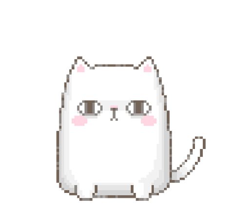 transparent, kawaii, cat, pixel art, pastel Kawaii Pixel Art Transparent Gif, Cute Cat Gif Animation Transparent, Pixel Art Transparent Gif, Pixel Cat Gif, Cute Transparent Gif, Pixel Kawaii, Gif Transparent, Cat Transparent, Transparent Gif