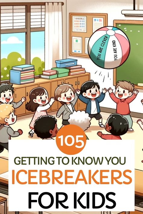 Dive into the world of icebreakers! From fun games for the little ones to engaging challenges for older students, our post unveils activities that break the ice and foster classroom unity. Whether it's your first day or mid-year, there's always room for fun and connection. Check out our top picks for making every student feel valued and included. Icebreakers For First Day Of School, Introduction Activities Ice Breakers, Icebreakers For Kindergarten, Kindergarten Ice Breaker Games, Breaking Ice Activities, Ice Breaking Games For Kids, Ice Breaking Activities For Kids, Ice Breaker Activities For Kids, After School Activities For Elementary