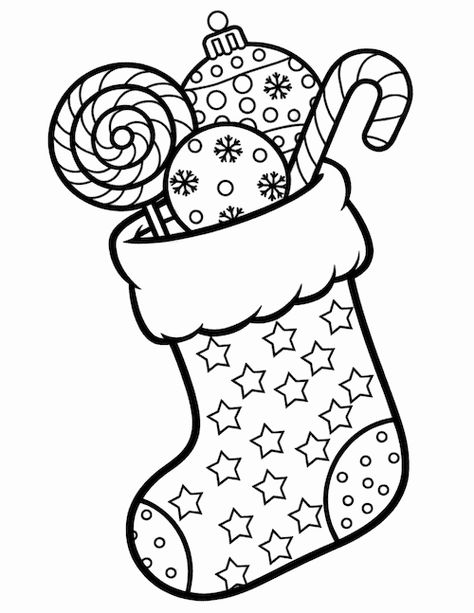 20 Free Printable Christmas Stocking Coloring Pages for Kids Christmas Stocking Coloring Pages, Christmas Stocking Template, Candy Cane Coloring Page, Stocking Template, Merry Christmas Coloring Pages, Kids Christmas Coloring Pages, Christmas Colouring Pages, Christmas Coloring Pages For Kids, Christmas Ornament Template