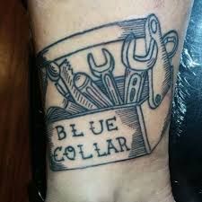 Dad instead of Blue Collar Blue Collar Tattoos, Collar Tattoos, Collar Tattoo, Country Boy, Boys Life, Country Boys, Fish Tattoos, Jesus Fish Tattoo, Tatting