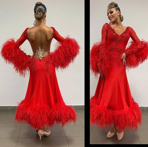 ARTI red standard ballroom dress. red feathers. Ballroom Dresses Standard, Ballroom Dress Standard, Red Ballroom Dance Dress, Standard Dresses Ballroom, Standard Ballroom Dresses, Red Ballroom Dress, Ballroom Dance Dresses Waltz, Ballroom Dance Dresses Standard, Ballroom Gowns Dance