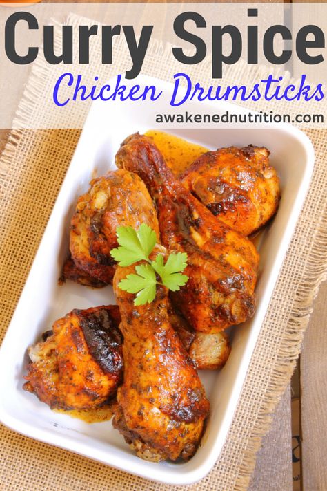 Curry Spice Chicken Drumstick Recipe #paleo #fitfluential #21DSD Chicken Drumstick Recipe, Wild Rose Detox Recipes, Curry Spice, Sugar Detox Recipes, Food That Causes Inflammation, Chicken Drumstick, Bruschetta Ingredients, Top Chicken Recipes, Drumstick Recipes