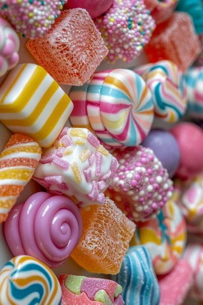 90s Candy Aesthetic, Candy Pictures Photography, Candy Bowl Aesthetic, Sweet Treat Aesthetic, Sweet Candy Aesthetic, Sweets Reference, Gummy Candy Aesthetic, Bonbon Aesthetic, Candyland Aesthetic