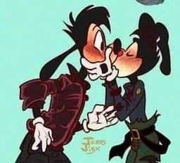 Max X Yakko Warner, Yakko X Max Fanart, Yakko Warner Fanart, Yakko X Max Goof, Animaniacs Characters, Max Goof, Cartoon Characters As Humans, Cartoon Ships, Cartoon Heart