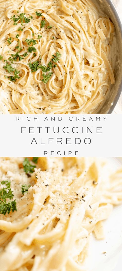 Pasta Fetuccini, Pasta Alfredo Receta, Fettucini Alfredo Recipe, Homemade Fettuccine, Fettuccine Alfredo Recipe, Alfredo Sauce Recipe Easy, Alfredo Sauce Recipe Homemade, Pasta Recipes Alfredo, Fettuccine Alfredo Recipes