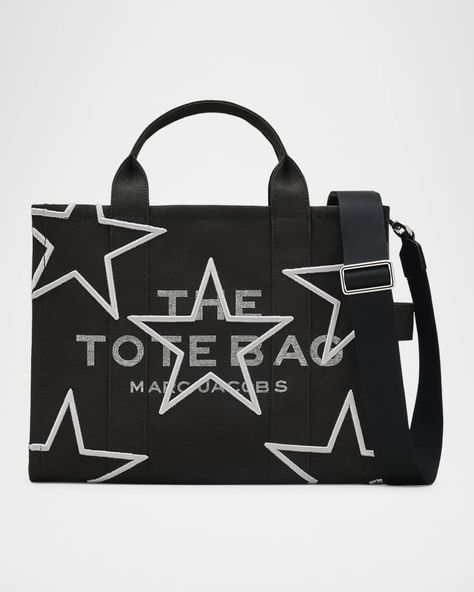 Shop Marc Jacobs The Medium Star Tote Bag at Neiman Marcus. Find the latest luxury fashions from top designers. Marc Jacobs The Tote Bag, Airport Travel Outfits, Willow Smith, Marc Jacobs Tote, Airport Travel, Small Tote Bag, Leather Lingerie, Vanessa Bruno, Woman Bags Handbags