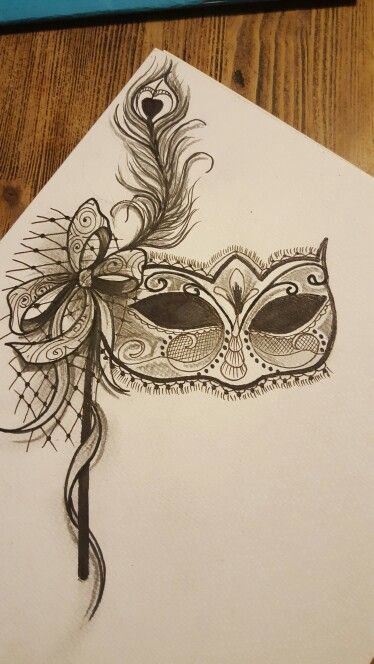 Masquerade mask By paul 13tattoo                                                                                                                                                                                 Mehr Venetian Mask Tattoo Design, Carnival Masks Drawing, Masquerade Mask Sketch, Mascarade Mask Drawing, Pretty Masquerade Mask, Masquerade Drawing, Nola Aesthetic, Masquerade Mask Drawing, Venetian Mask Tattoo