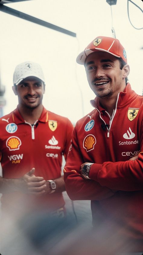 Carlos Sainz And Charles Leclerc, Charles Leclerc And Carlos Sainz, Spanish Grand Prix, Charles Leclerc, F1 Drivers, F 1, Grand Prix, Formula 1, Ferrari