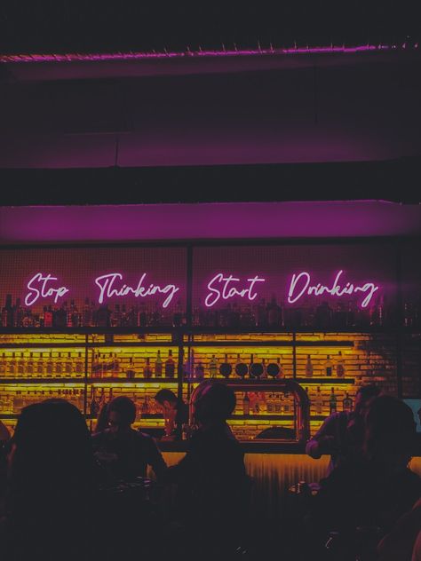 Bar shoot Stop Thinking Start Drinking, Stop Thinking, Insta Stories, Insta Story, Snapchat, Wallpapers, Drinks, Bar, Memes