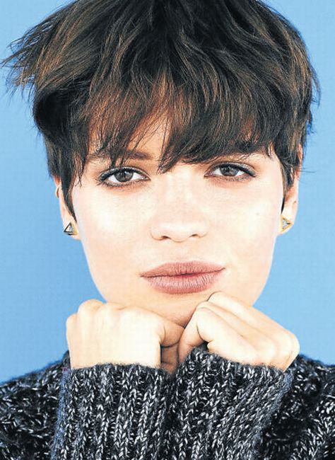 Pixie Geldof, Short Dark Hair, Celebrity Skin, Short Pixie, Dream Hair, Pixie Hairstyles, Bad Hair, Hair Today, Pixie Haircut