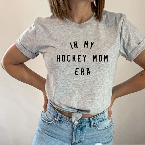 Our tees are the perfect combination of fashion and durability. They are made with superior combed and ring-spun cotton, making them incredibly soft and comfortable to wear all day. Plus, they are sweatshop free so you can feel good about wearing them. With their classic unisex design, our tees are sure to make a statement no matter what the occasion. Mom Era, Hockey Mom, One Life, Bamboo Fabric, In The Mountains, Crafty Ideas, Unisex Design, Toddler Outfits, Perfect Outfit