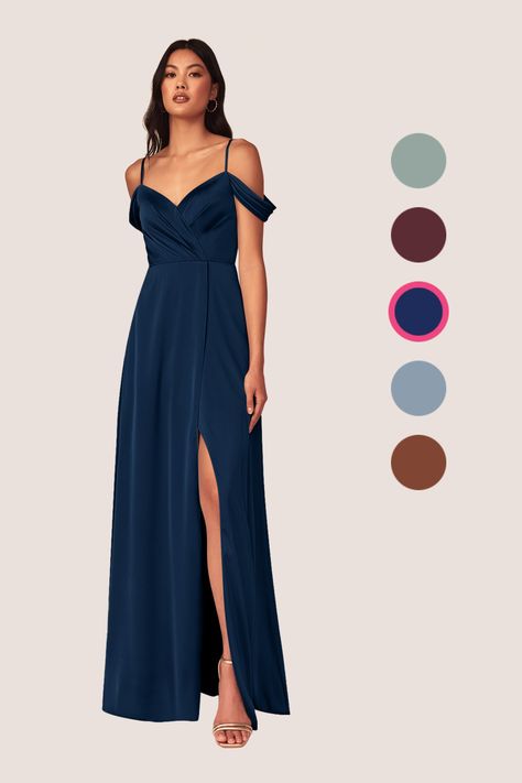 Navy Blue Bridesmade Dress, Navy Long Bridesmaid Dress, Navy Maid Of Honor Dress, Blue Maid Of Honour Dresses, Dark Blue Long Dress Formal, Dark Blue Bridesmaids Dresses, Dark Blue Bridesmaid Dress, Dark Dusty Blue Bridesmaid Dresses, Bridesmaid Dresses Navy Blue