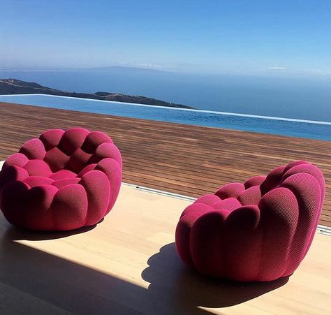 Bubble Armchair, Bubble Sofa, Restoration Hardware Dining Chairs, Leather Chair With Ottoman, High End Furniture, Perfect View, Garden Table And Chairs, Roche Bobois, Malibu California