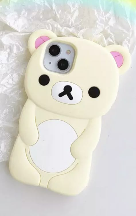 Cartoon Animal Bear Cute Soft Silicone Case for IPhone 13 12 11 14 Pro Max XS XR X 7 8 Plus Cute Cases Iphone, Cute Phone Ideas, Phone Mask, I Phone 15 Pro, Iphone Casing, Photo Iphone Case, 3d Phone Cases, Dream Phone, Photo Iphone