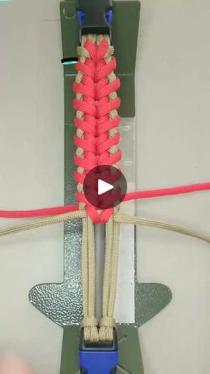 1.9K views · 28 reactions | Eno paracord bracelet
 Jajanan lucu 
 #paracord #macrame #handmade #tutorial #DIY #reels | Jajanan lucu | Jajanan lucu · Original audio Paracord, Dog Collar, Macrame, Audio, Collar