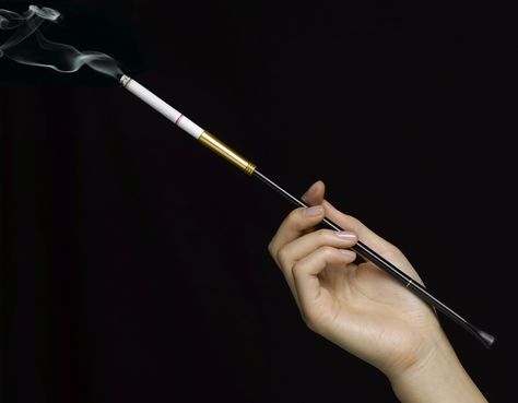 How to Make a Long Cigarette Holder for a Costume. Whether you’re dressing as Audrey Hepburn in “Breakfast at Tiffany’s,” a 1920s flapper or someone else entirely, adding a faux long cigarette holder to your costume adds an air of sophistication. And it's as easy as applying a little paint or wrapping some ribbon and paper.... 20s Aesthetic, 1920s Aesthetic, Cruella Deville, Rebecca Ferguson, 1920s Flapper, Breakfast At Tiffanys, Roaring 20s, Roaring Twenties, The Great Gatsby