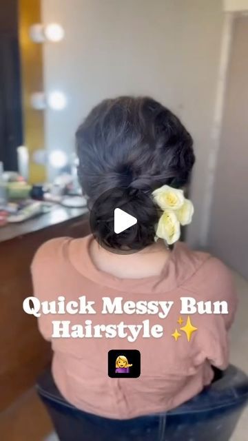 Loose Hair Bun, Loose Bun Hairstyles, Hairstyle Trending, Messy Bun Hairstyle, Loose Bun, Lazy Day Hairstyles, Loose Buns, Hairstylist Hairstyles, Hairstyle Hairstyle