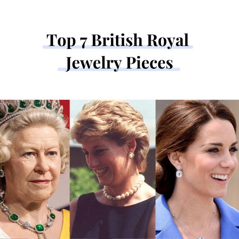 From Queen Victoria coronation necklace to Meghan Markle's engagement ring, check out some of the most breathtaking British royal jewelry pieces. Royal Jewelry British, Meghan Markle Engagement Ring, Meghan Markle Engagement, Royal Blue Jewelry, What Is Trending Now, Celebrity Jewelry, Royal Engagement, Lady Diana Spencer, Catherine Middleton