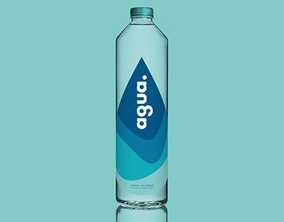 Bottled Water Branding, Water Package Design, Water Branding Design, Water Brand Logo, Bottle Water Design, Water Logo Branding, Water Bottle Branding, Mineral Water Logo, Bottled Water Logo